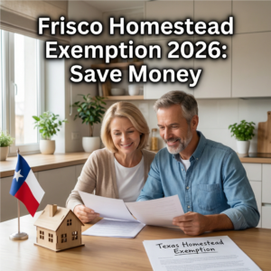 Frisco homestead exemption 2026 guide to saving on property taxes